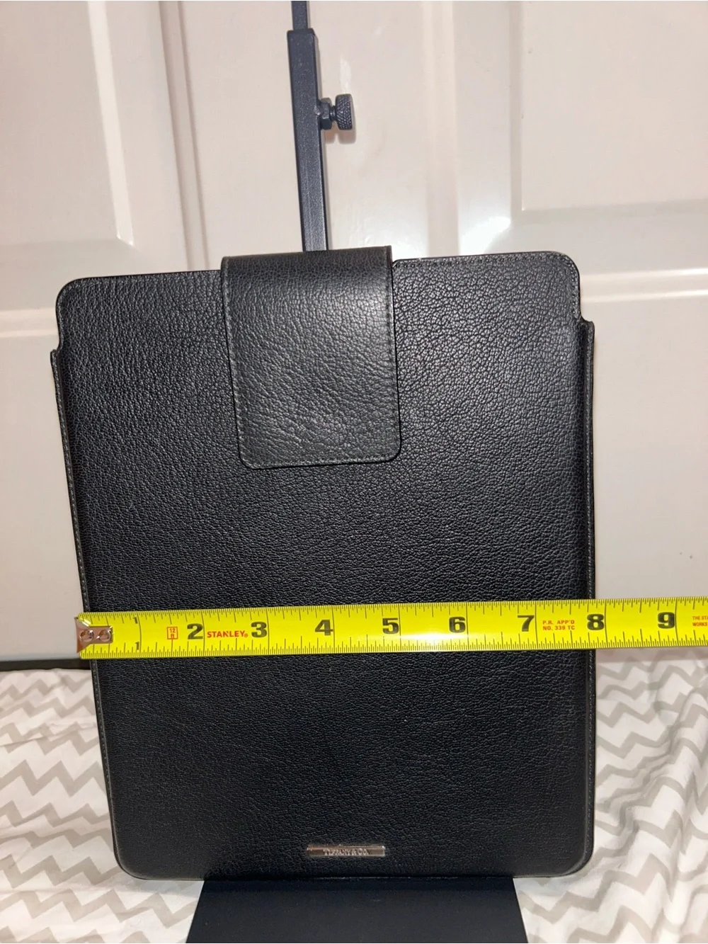 Tiffany & Co. Black Leather iPad / Tablet Folio Case